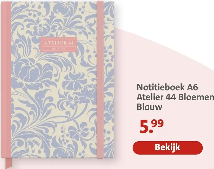 Aanbieding: Atelier 44 Notitieboek A6