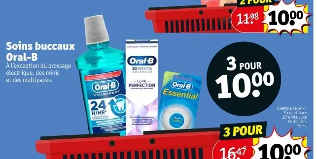 Offre: Soins buccaux