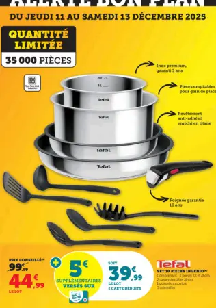 Offre: Set 10 pieces ingenio