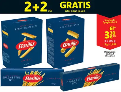 Aanbieding: Deegwaren