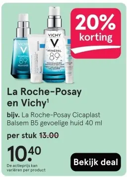 Aanbieding: La Roche-Posay en Vichy