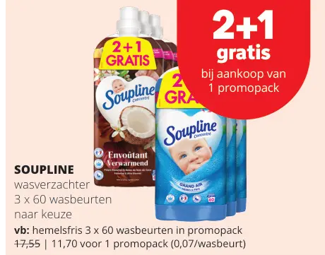 Promotie: wasverzachter