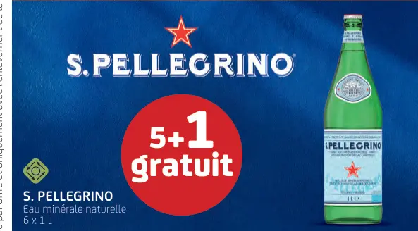 Offre: S.Pellegrino Eau minérale naturelle