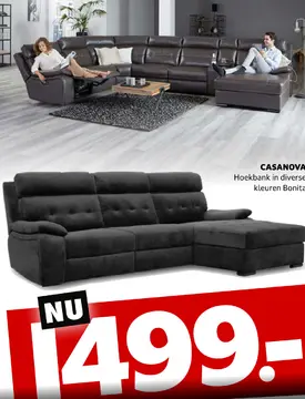 Aanbieding: CASANOVA Hoekbank