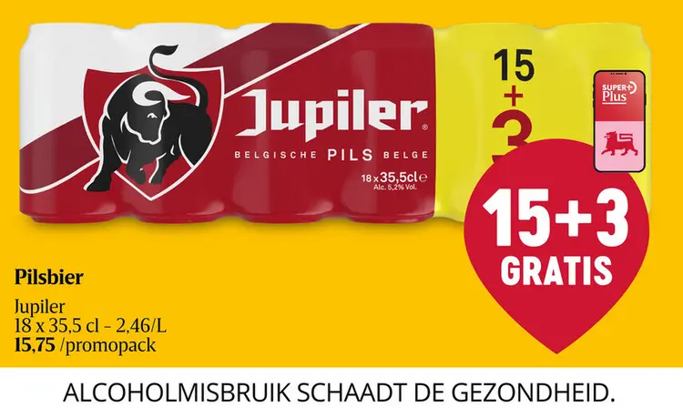 Aanbieding: Pils | 5,2% alc | 15+3