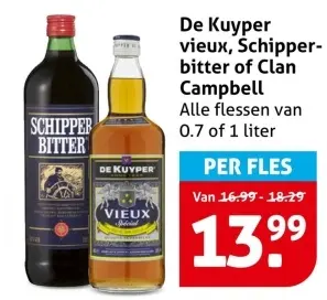 De Kuyper vieux, Schipperbitter of Clan Campbell