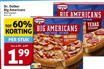 Aanbieding: Dr. Oetker Big Americans