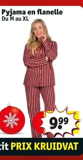 Offre: Pyjama en flanelle