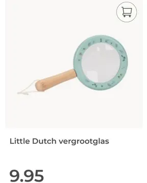 Aanbieding: Little Dutch vergrootglas