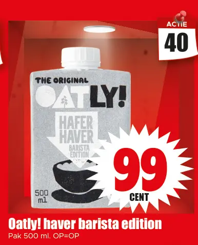 Aanbieding: Haver barista edition