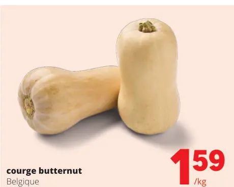 Offre: Courge butternut