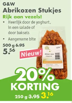 Aanbieding: Abrikozen Stukjes