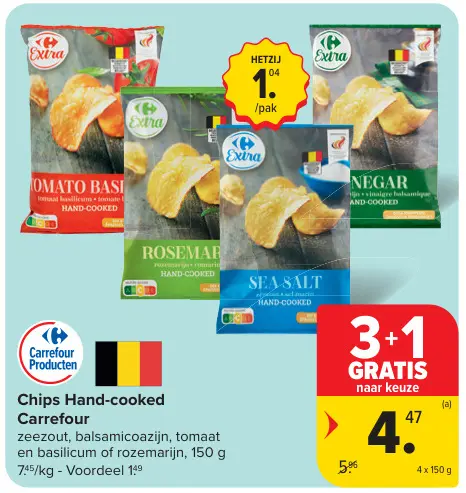 Promotie: Chips Hand-cooked