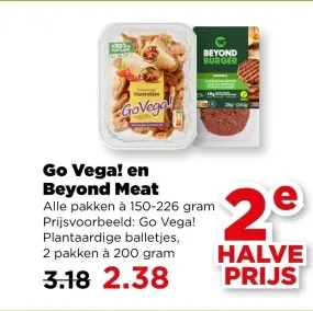 Aanbieding: Go Vega! en Beyond Meat