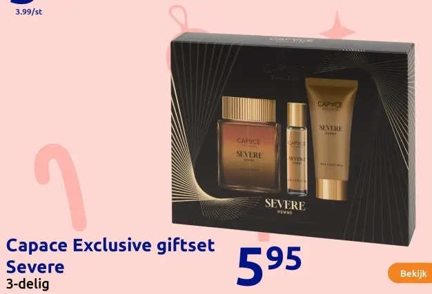 Aanbieding: Capace Exclusive giftset Severe