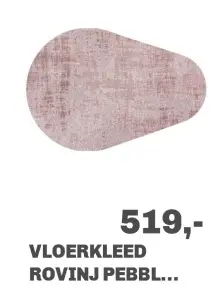 Aanbieding: Vloerkleed rovinj pebbl...