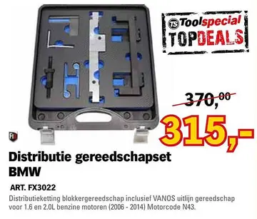 Aanbieding: Distributie gereedschapset