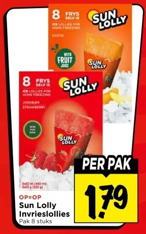 Aanbieding: Sun Lolly Invrieslollies