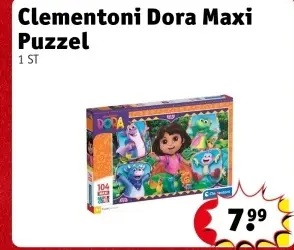 Aanbieding: Clementoni Dora Maxi Puzzel