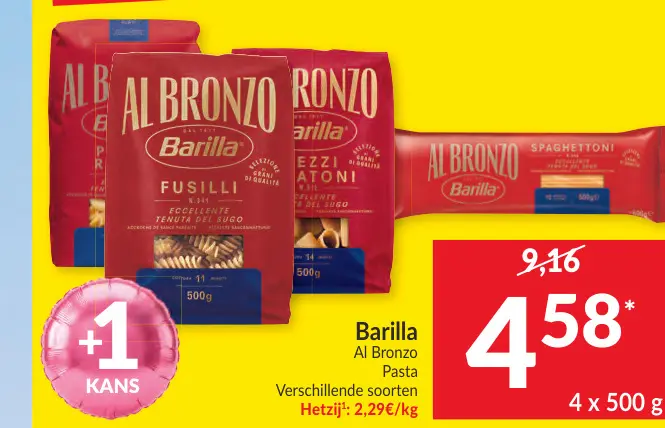Promotie: Pasta