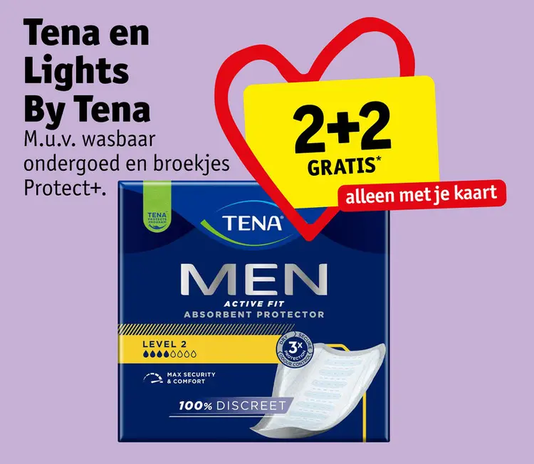 Promotie: Tena en Lights by Tena