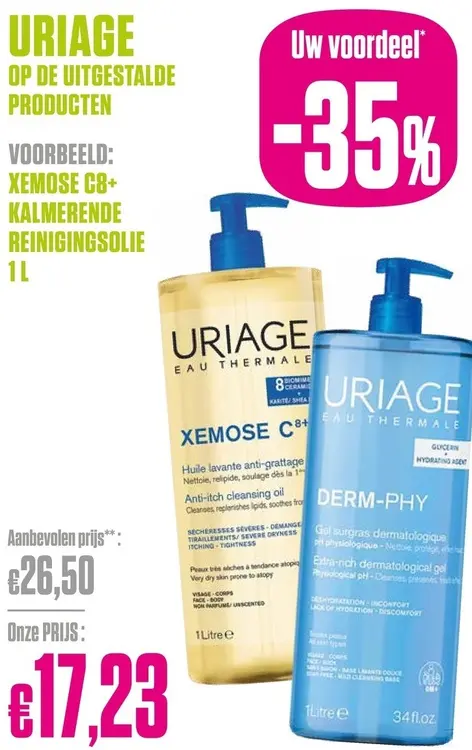 Promotie: Xemose C8+ kalmerende reinigingsolie