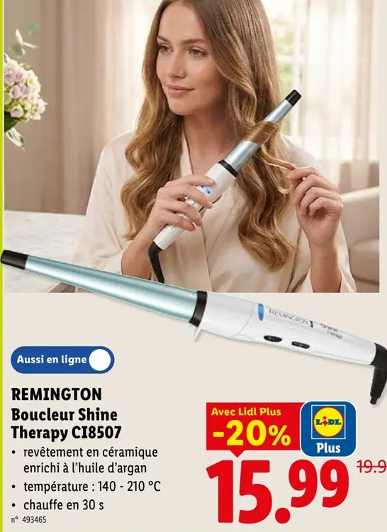 Offre: Boucleur Shine Therapy CI8507