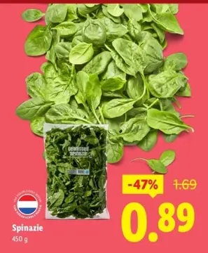 Aanbieding: Spinazie