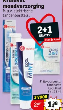 Aanbieding: Kruidvat mondverzorging