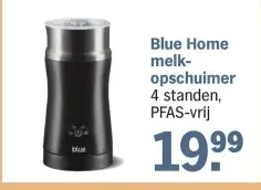 Aanbieding: Blue Home melkopschuimer