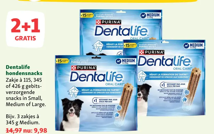 Aanbieding: Dentalife hondensnacks