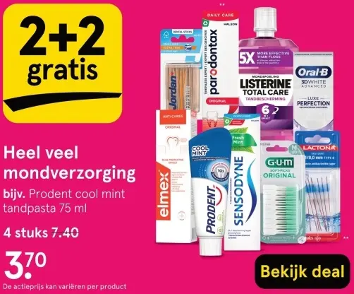 Aanbieding: Heel veel mondverzorging