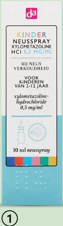 Aanbieding: Neusspray kind xylometazoline 10 ml
