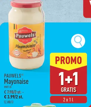 Aanbieding: PAUWELS Mayonaise
