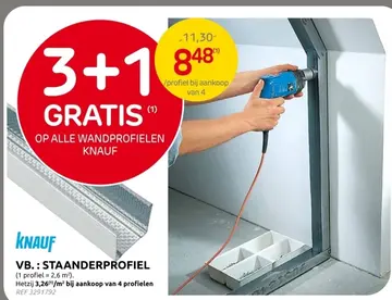 Aanbieding: Staanderprofiel