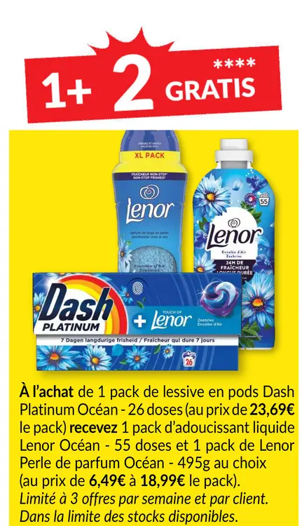 Offre: Dash Platinum Océan