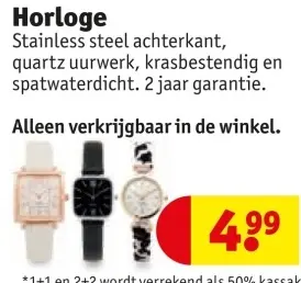 Aanbieding: Horloge