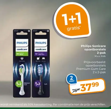Aanbieding: Philips Sonicare opzetborstels