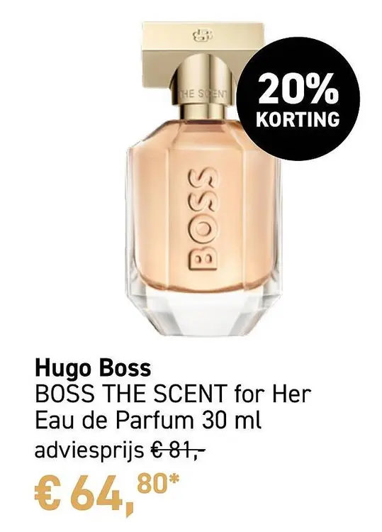 Aanbieding: BOSS THE SCENT for Her