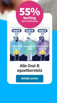 Aanbieding: Alle Oral-B opzetborstels