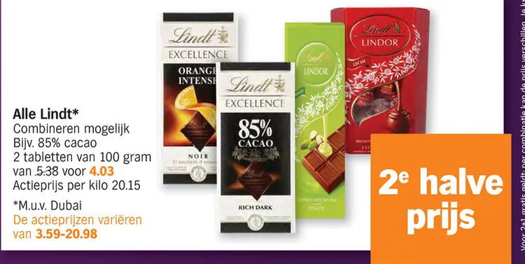 Promotie: Lindt