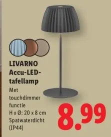 Aanbieding: Accu-LED-tafellamp