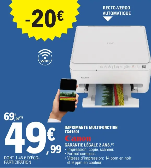 Offre: Imprimante multifonction ts41501