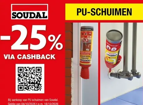 Promotie: PU-schuimen