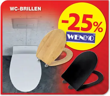 Promotie: Wc-brillen