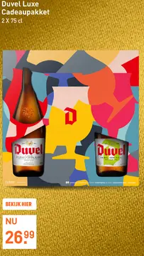 Aanbieding: Duvel Luxe Cadeaupakket