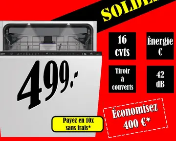 Offre: Lave-vaisselle