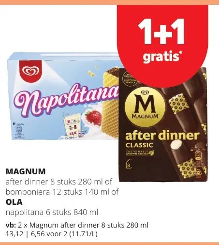 Promotie: Magnum & Ola