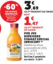 Offre: Pur jus refrigere format special