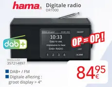 Promotie: Digitale radio
